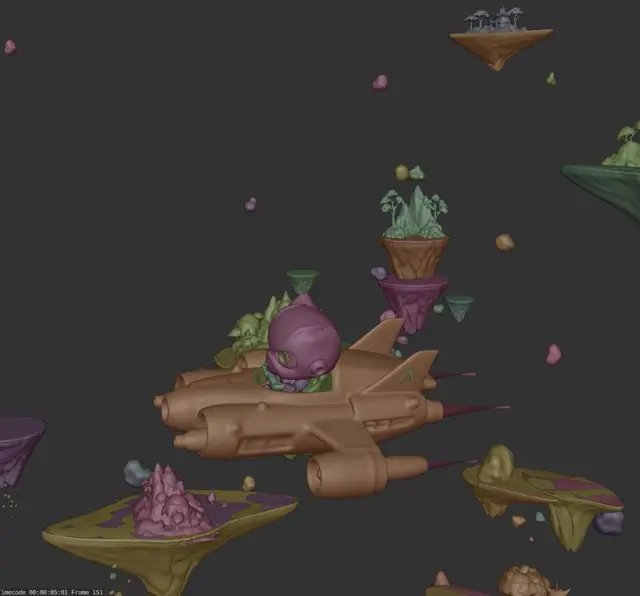 Enhancing 3D Art with AI-Generated Environmental Maps
